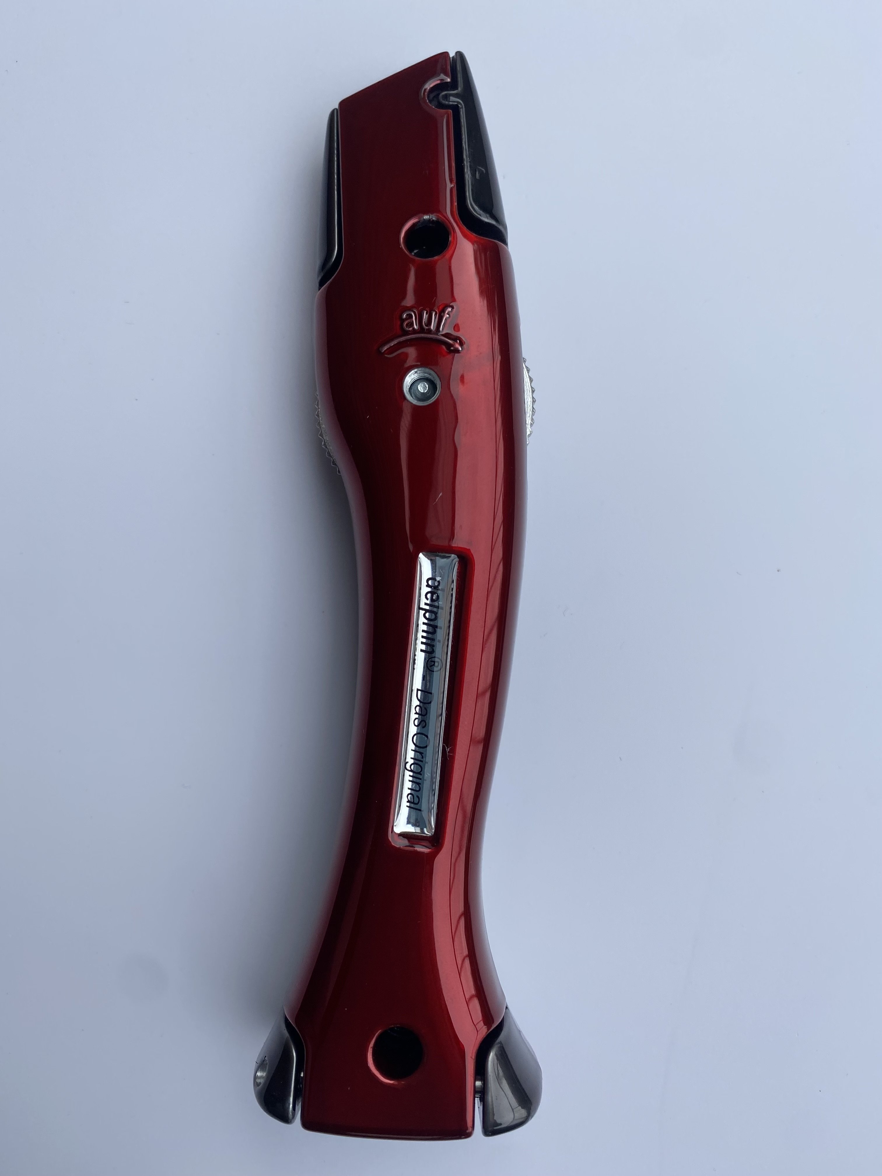 GUPPY DOLPHIN KNIFE BLACK/RED
